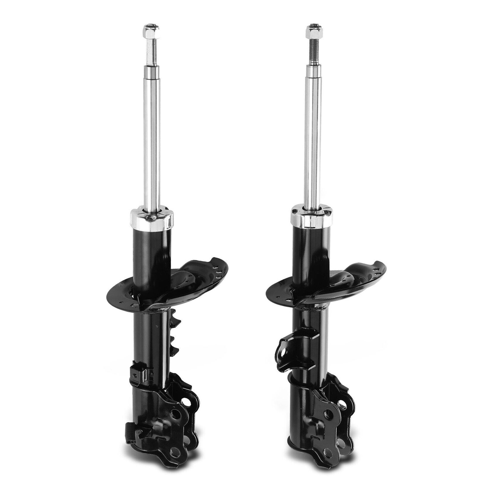 2Pcs Front Left & Right Shock Absorber For Hyundai Accent Kia Rio 2012-2017 1.6L