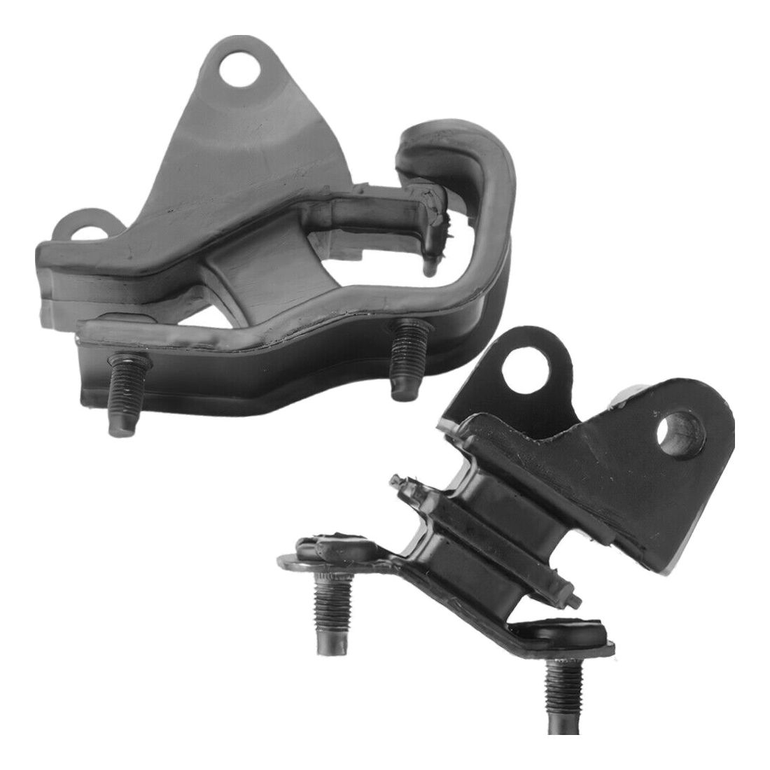 Front LH & Rear LH Trans Mounts Set Of 2pcs For 06-08 Honda Ridgeline 3.5L AT!