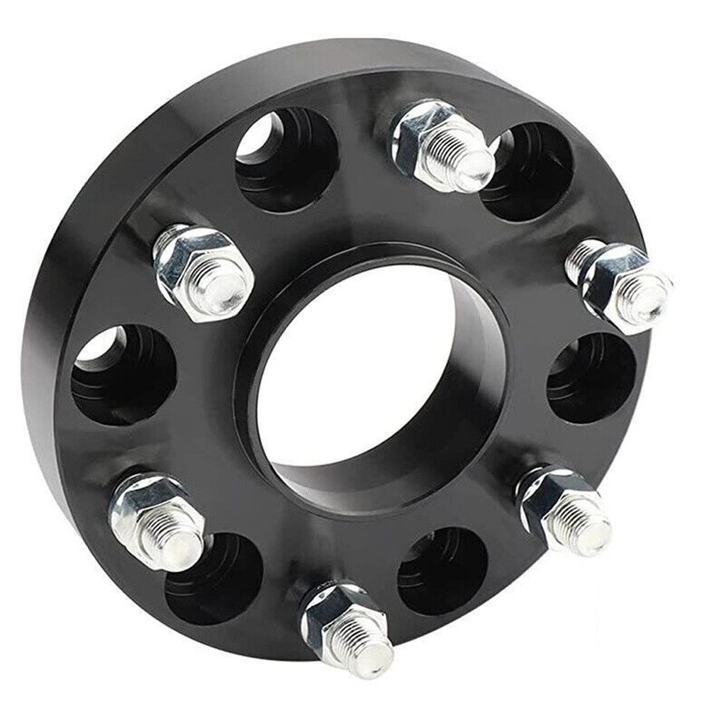 1x 6x5.5 To 6x120 Hub Wheel Adapters 1.5" Put For 99-21 Silverado 1500 Rims On