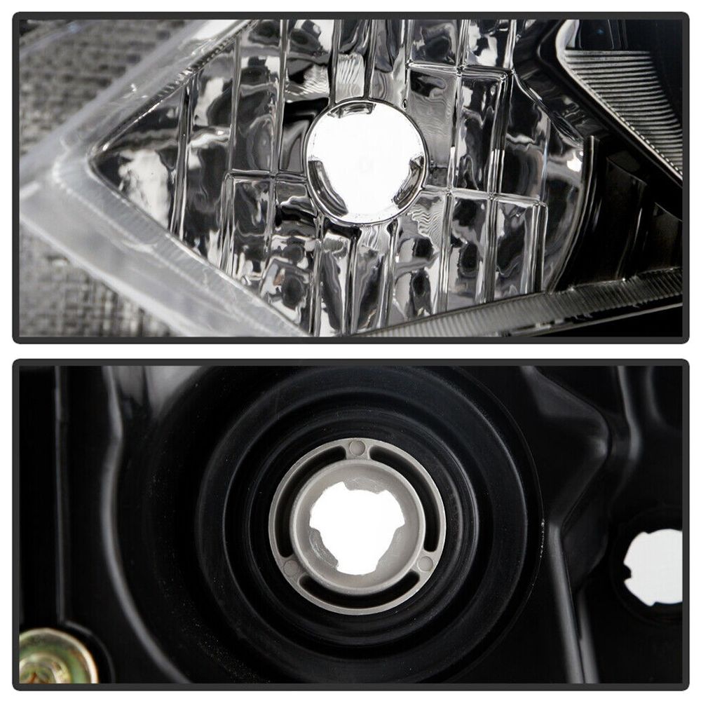 For 16-18 Altima SL Black Bezel W/o Led Halogen Headlight Headlamp Driver Side