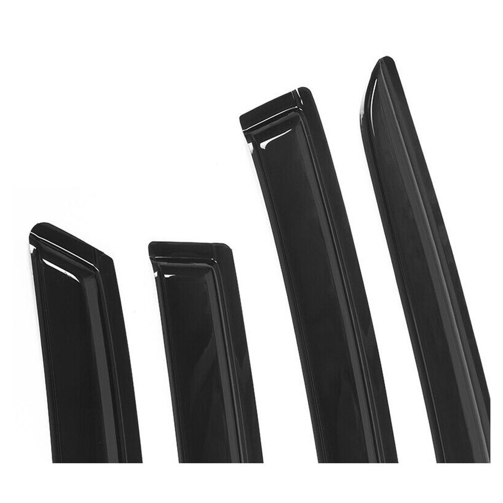 8 PCS - For Nissan 2013-2018 Altima Sedan Window Visors Rain Sun Guard Vent Pieces