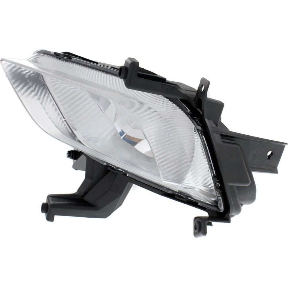 Clear Lens Fog Light For Kia Forte Forte5 Driver Side Plastic Lens W/ Bulb
