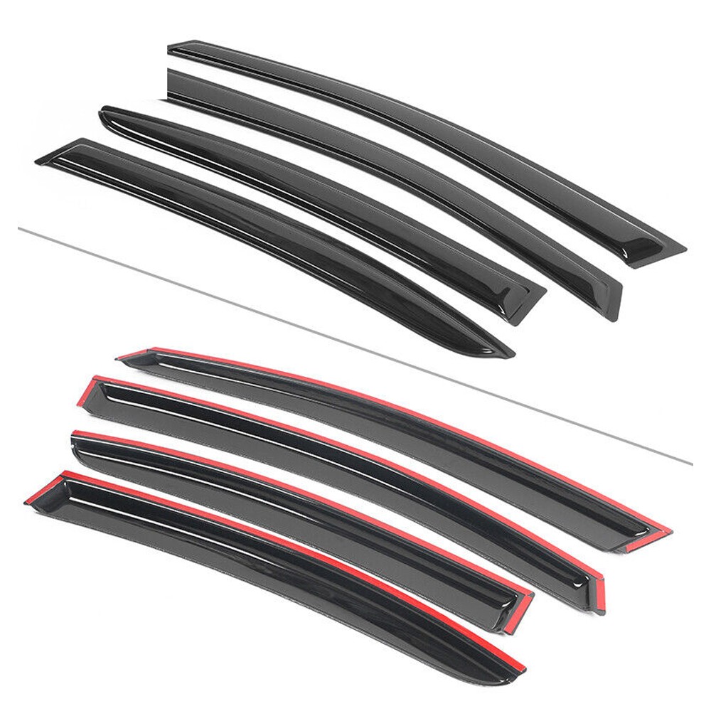 Fits 12-16 Subaru Impreza & 15-21 WRX STI Window Visors Rain Sun Guard Vent 4Pc