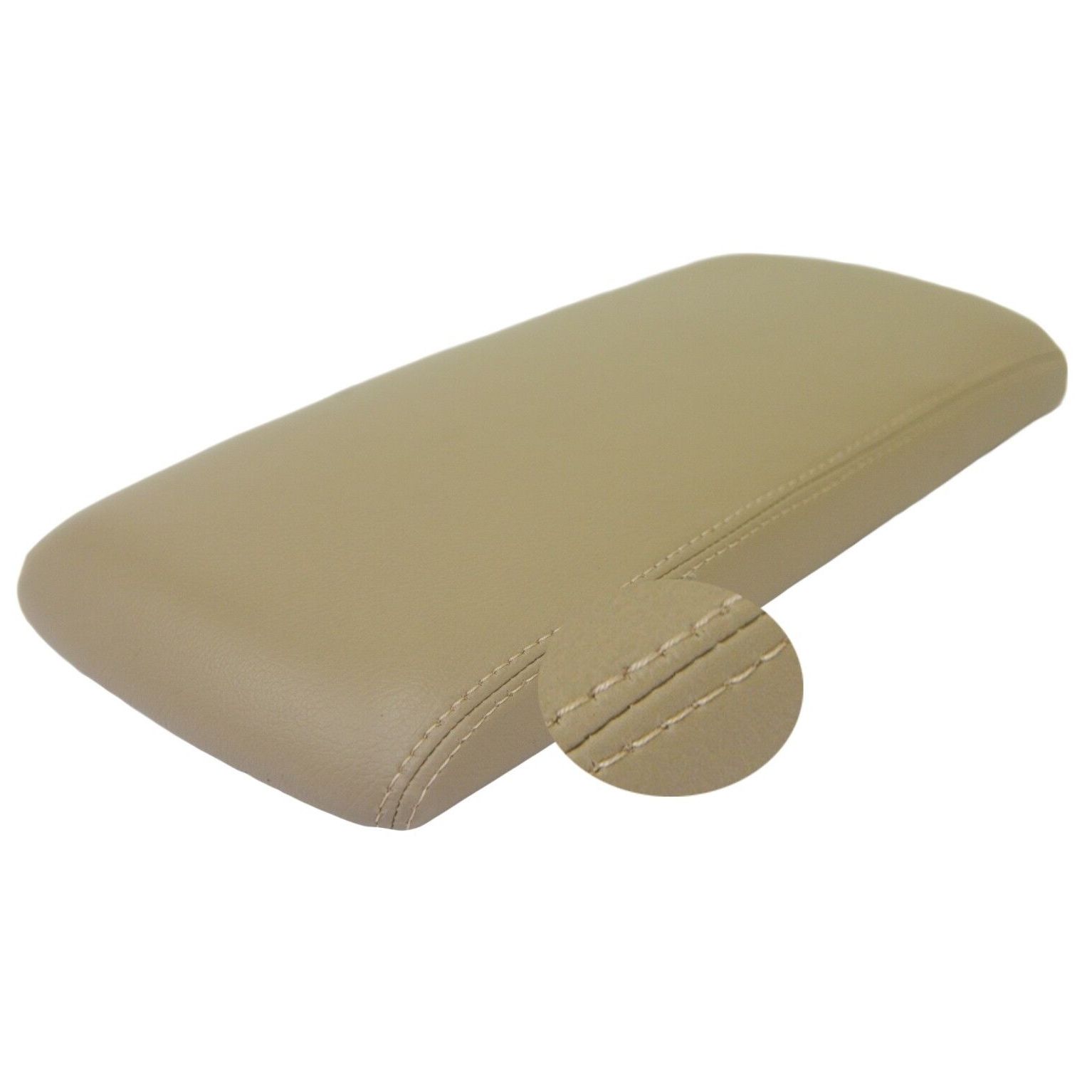 Center Console Armrest Leather Synthetic Cover For 13-18 Lexus ES350 Base Beige