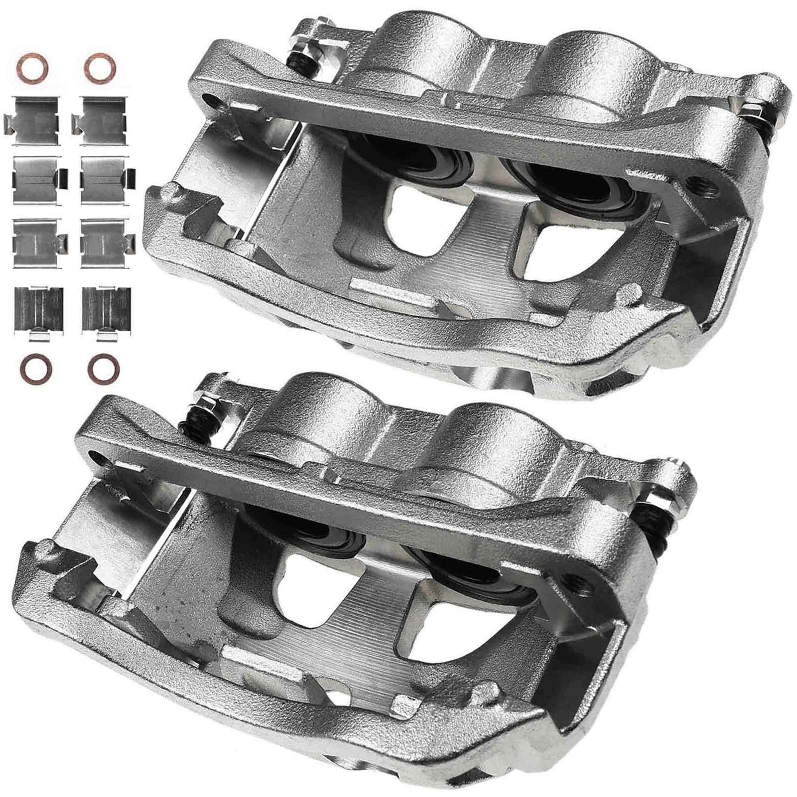 For Ford 08-14 E-150 Extended Cargo Van 2x Front Left & Right Brake Calipers
