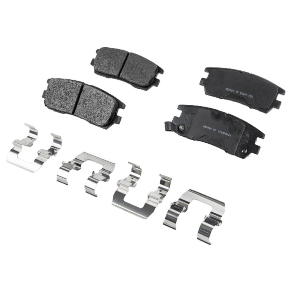 Rear Semi-Metallic Brake Pad Set For 95-96 Talon Hatchback 92-00 Montero