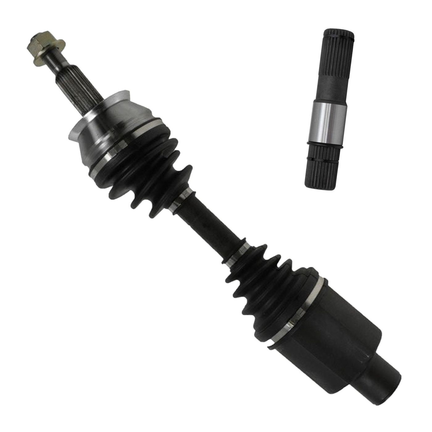 For 01-04 Dakota Complete Front CV Axle Assembly W/Stub Shaft Kit Left Side