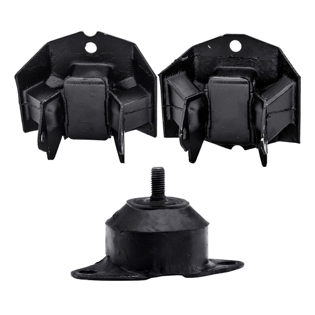 Front Left/Right Engine Motor & Rear Trans Mounts 3pcS Set For 1987 S15 EL 2.5L
