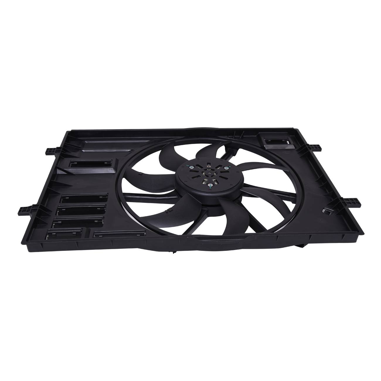 Radiator Cooling Fan Assembly For GTI Golf SportWagen Audi A3 5Q0121203CL