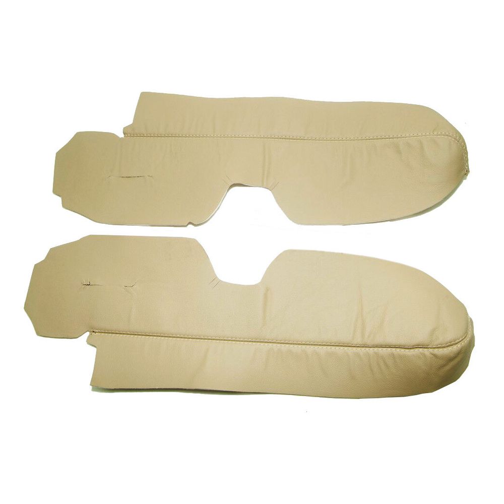 Door Panel Armrest Leather Synthetic Cover For 07-12 CR-V Sport Utility Beige