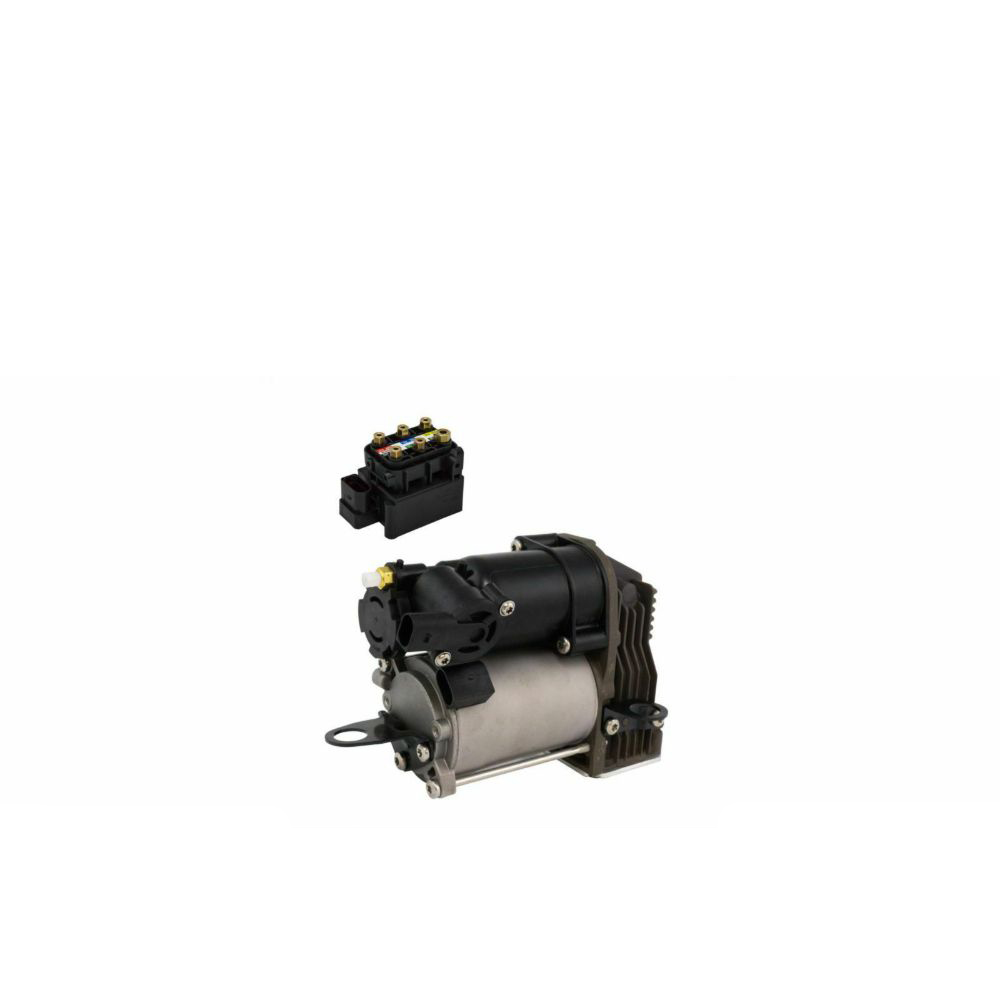 Air Suspension Compressor & Valve Body Kit For 2007-2013 Mercedes-Benz
