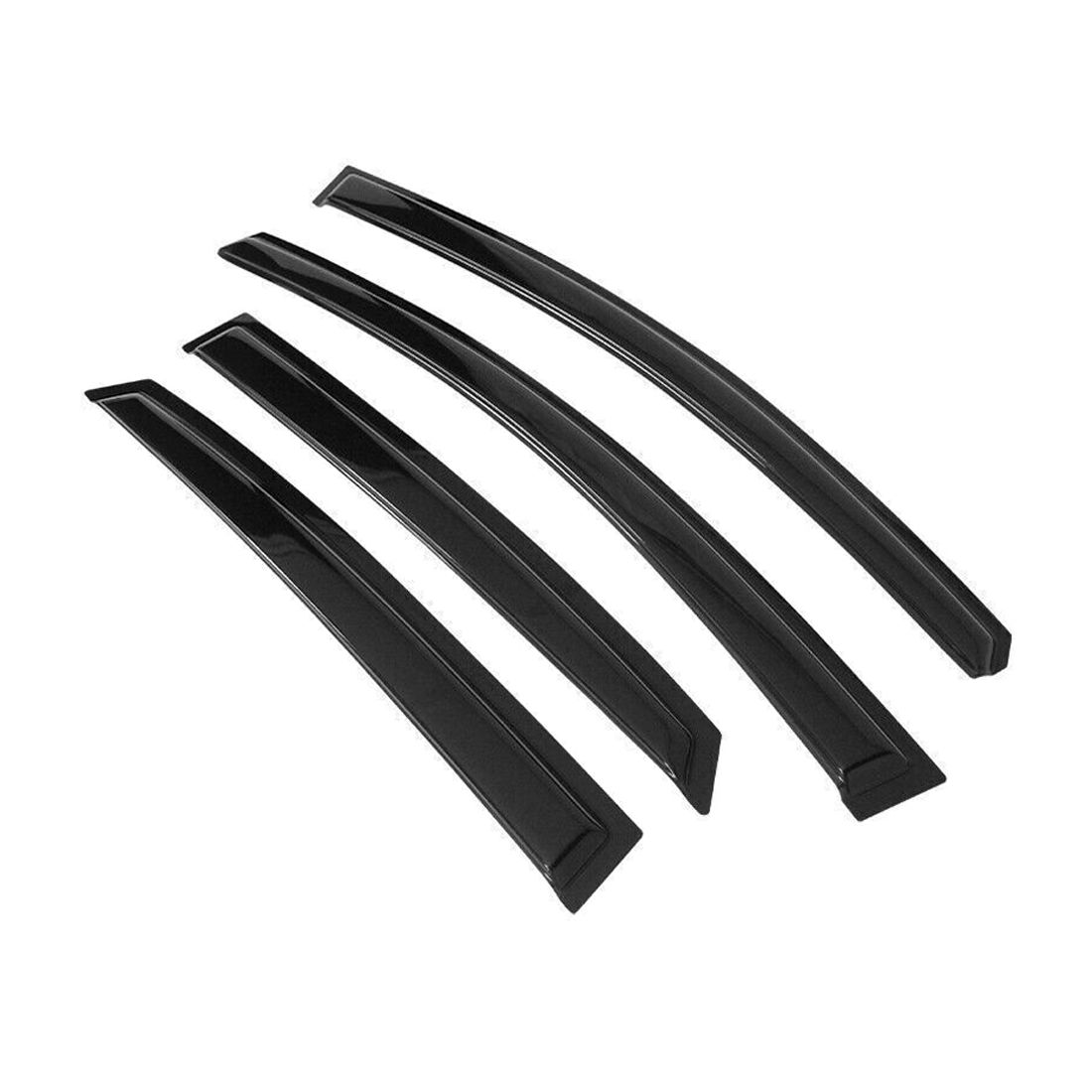 For 2013-2019 Sentra Advance Window Visor Vent Rain Sun Deflector Guard 4Pc Set