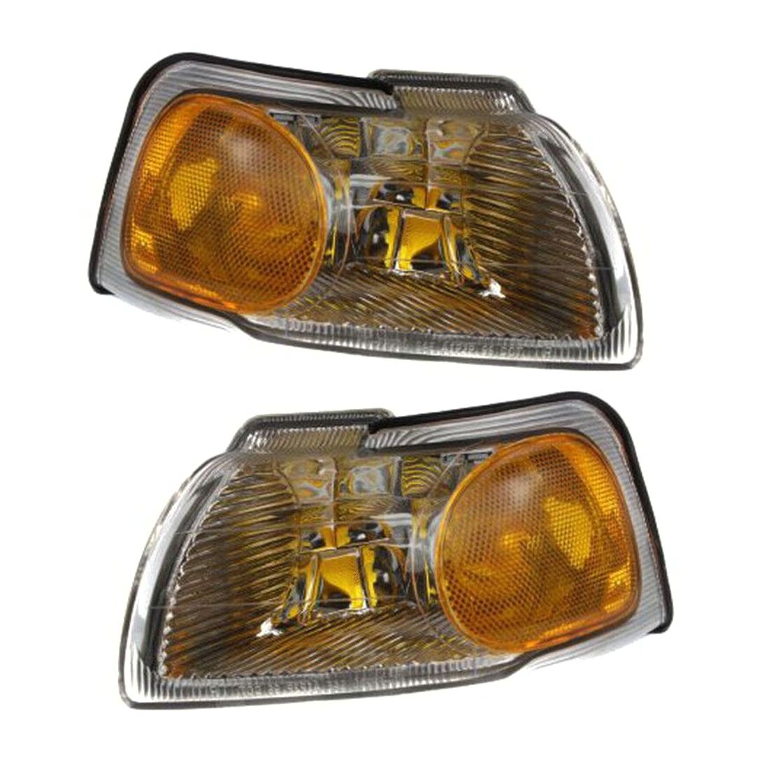 For Ford 1996-1997 Thunderbird Mercury 1996-1997 Cougar Corner Lights Set