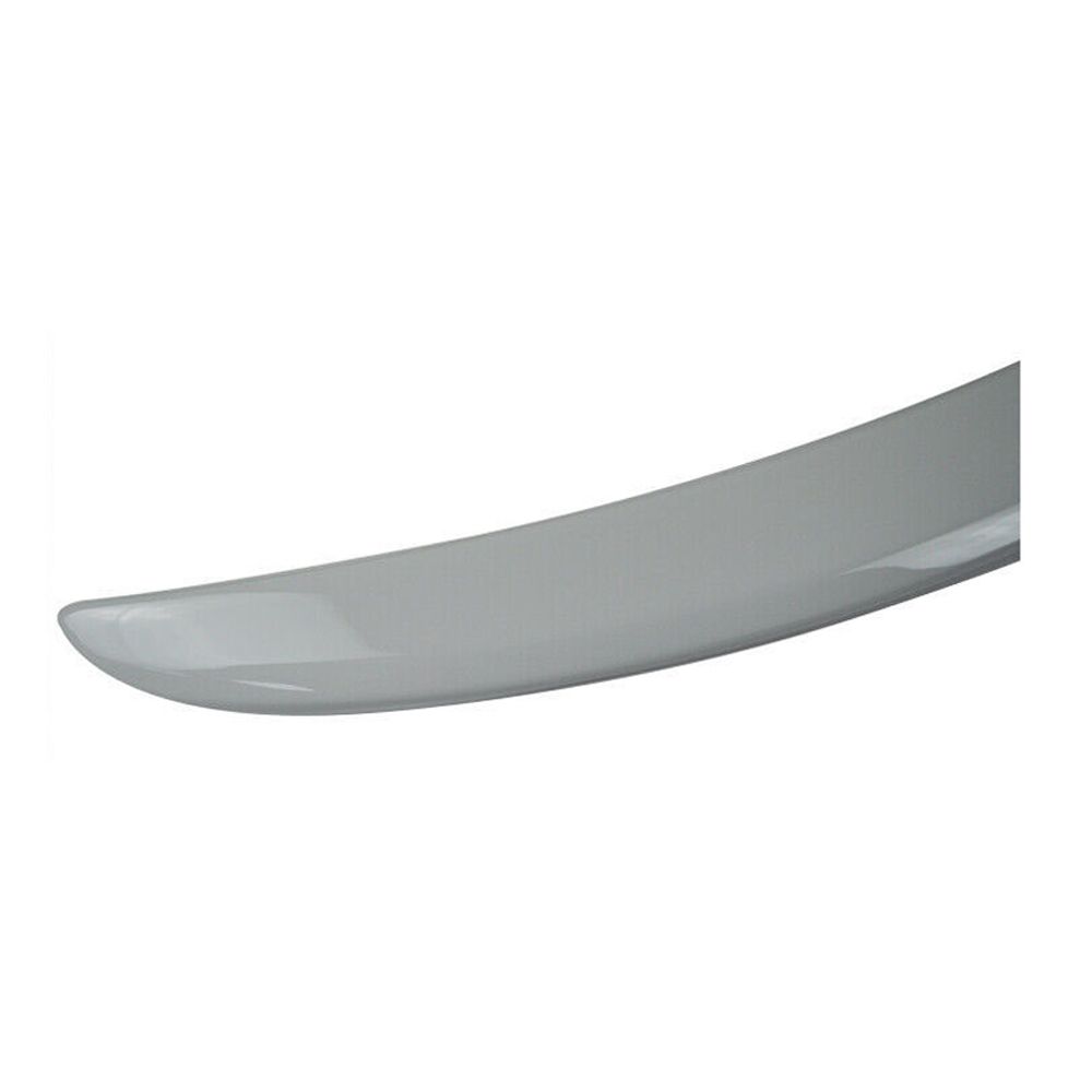 Fits 15-21 C205 W205 Coupe 2Dr C-Class AMG Trunk Spoiler Painted Polar White ABS