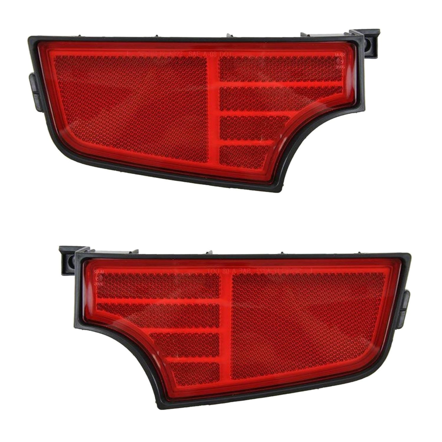 Fits Rear Bumper Reflector Right & Left Pair Set