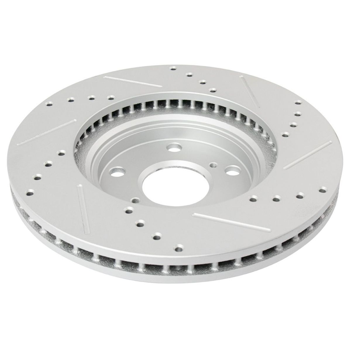 Brake Rotor Drilled & Slotted G-Coated Front Kit