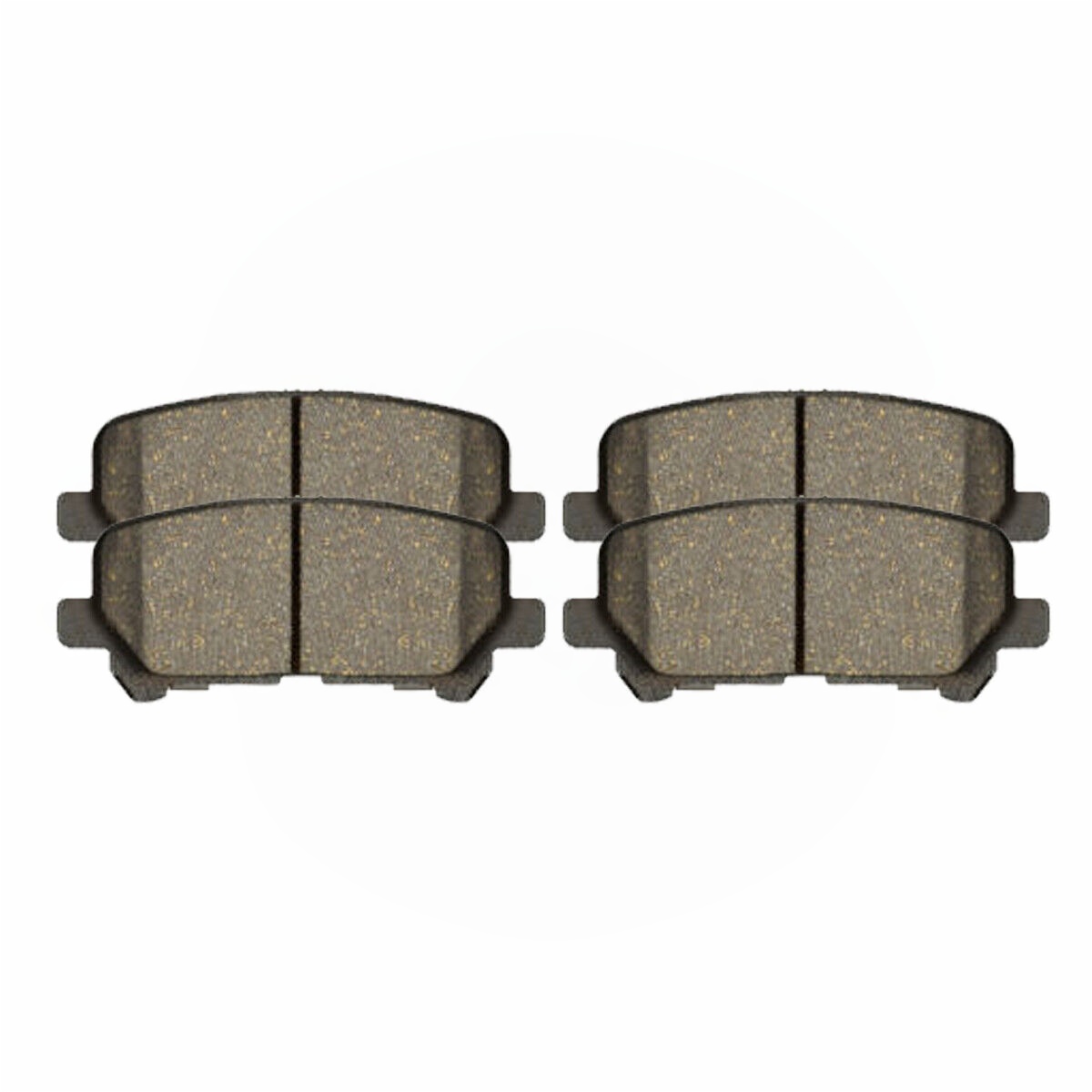 Front And Rear Brake Rotors & Performance Ceramic Pads Kit For MDX Pilot ZDX V6