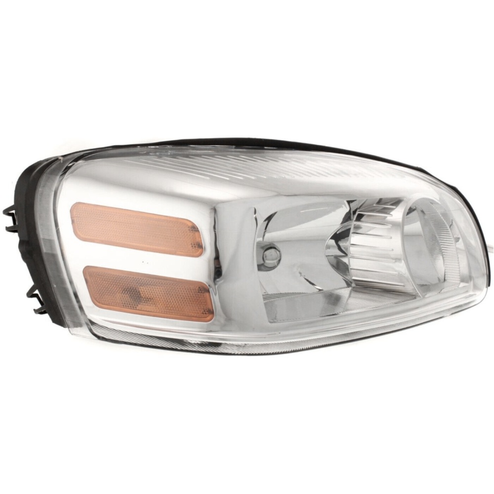 Halogen Headlight Set For Buick Chevrolet Pontiac Saturn W/ Bulb(s) Pair