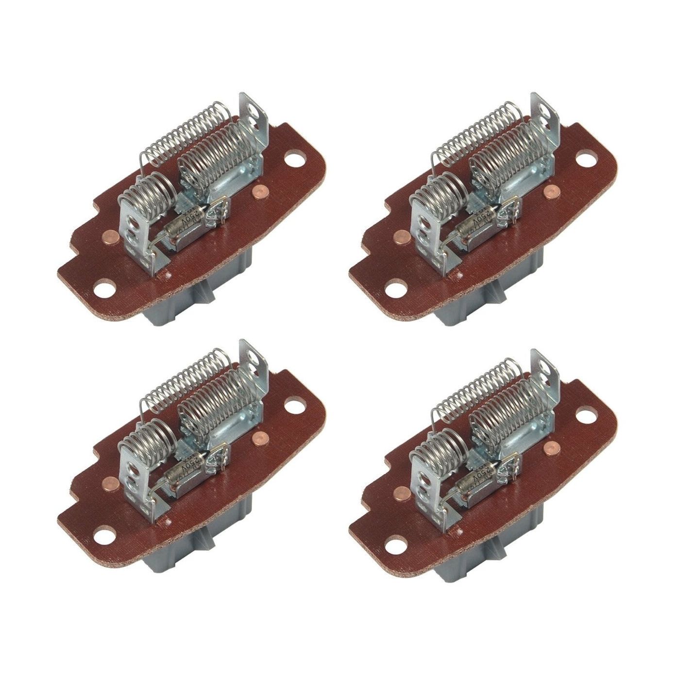 4 Sets Of - A/C Heater Blower Motor Resistor For Explorer Mountaineer Ranger Sport