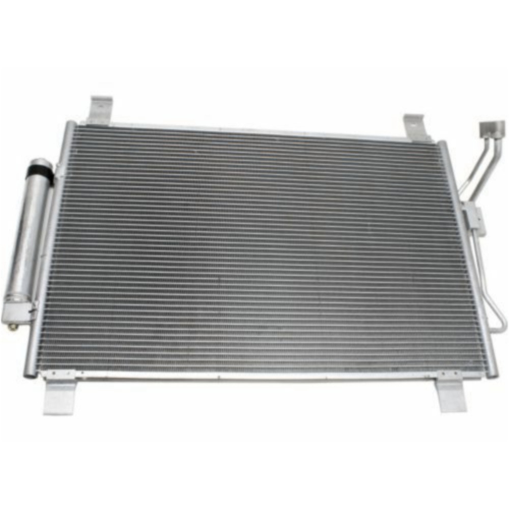 For 2013 JX35 2014 QX50 2013-14 Pathfinder A/C Condenser Factory Finish Aluminum