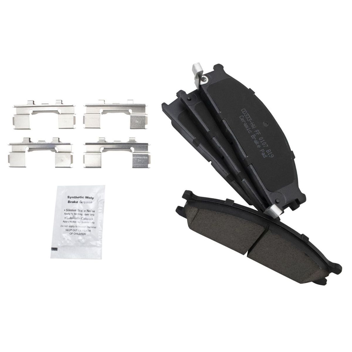 For 86-94 Nissan D21 Front Premium Posi Ceramic Disc Brake Pad & Rotor Kit W/