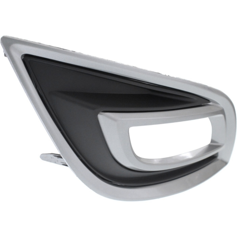 Fog Light Trim Set For 2010-2012 CX-9 Left & Right Black Plastic 2Pc
