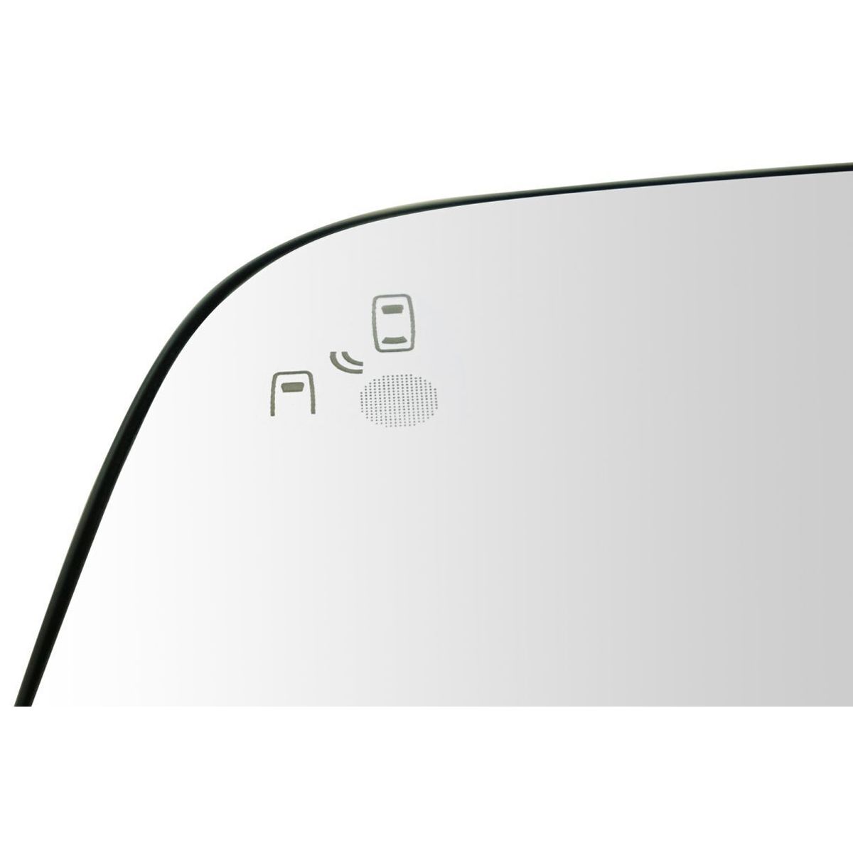 Mirror Glass 5.25 Inch Heated Blind Spot Driver Side LH Explorer