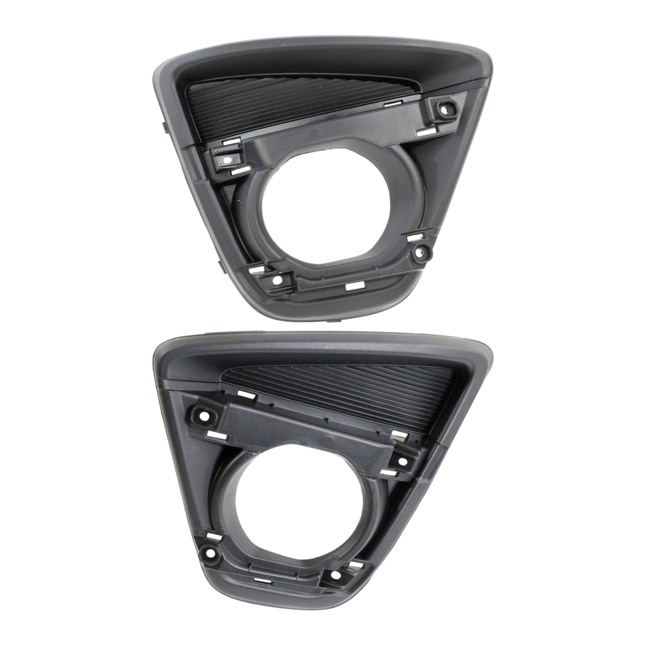 Fog Light Trim Set For 16 CX-5 Left & Right Textured Black Plastic 2Pc