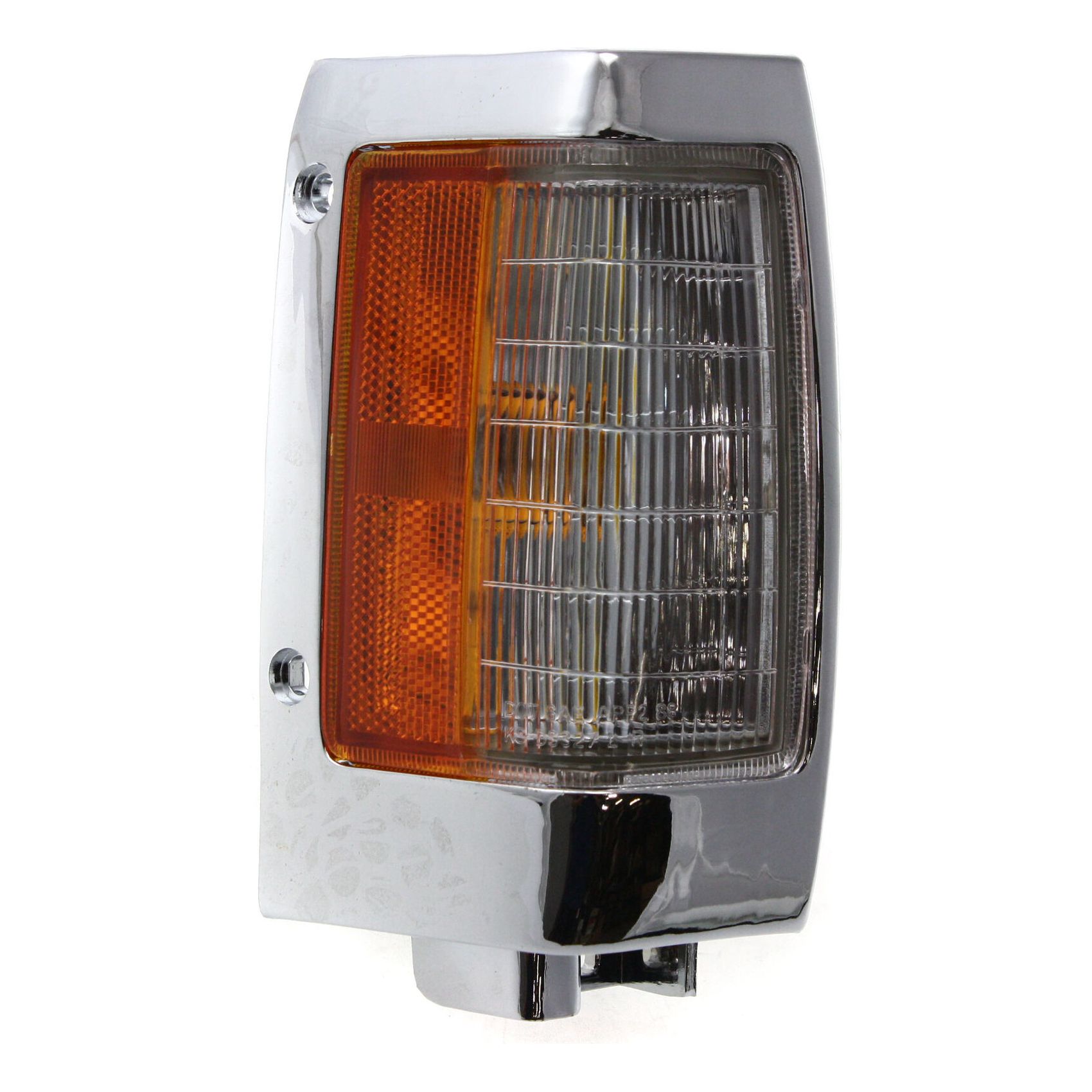 For 1995-1997 Pickup Corner Light Front Right Amber & Clear Plastic Ni2551107