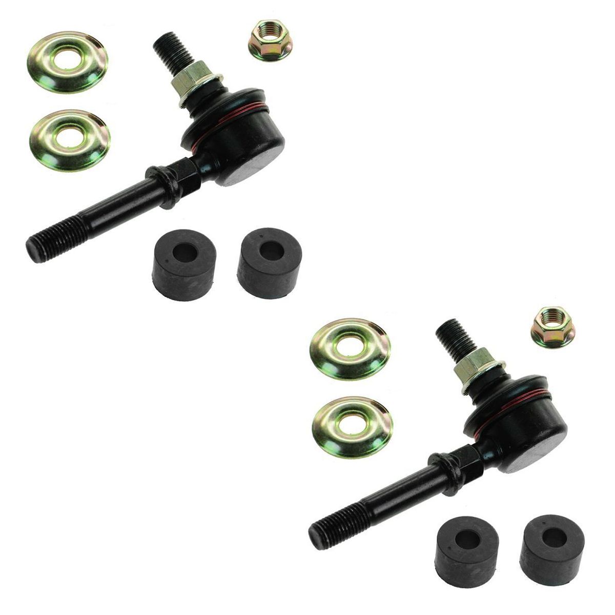 For 95-98 200SX 95-06 Sentra Inner Outer Tie Rod Sway Bar Kit Left Set Of 6