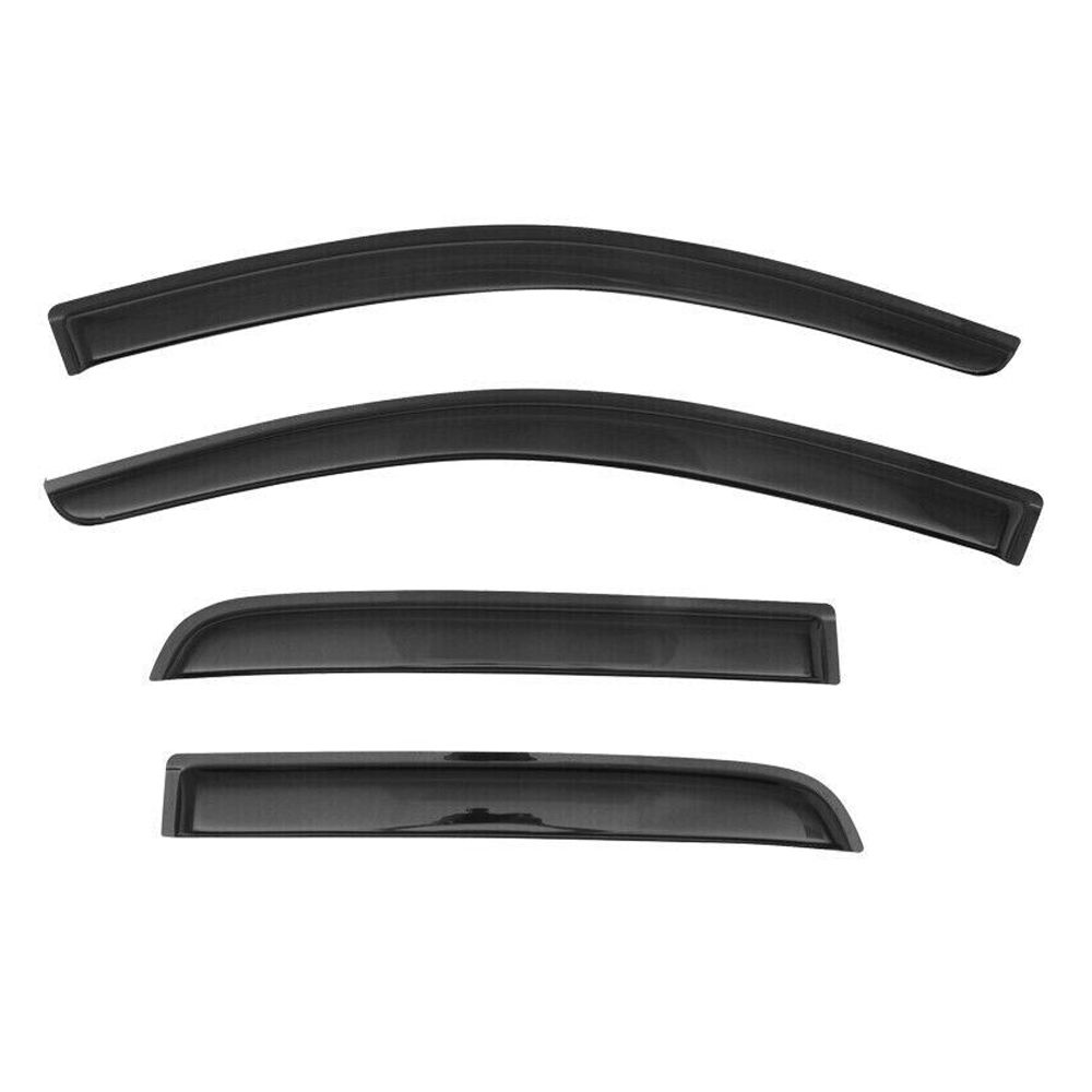 2 Sets Of - For Mitsubishi 14-21 Mirage Hatchback Window Visors Rain Sun Guard Vent