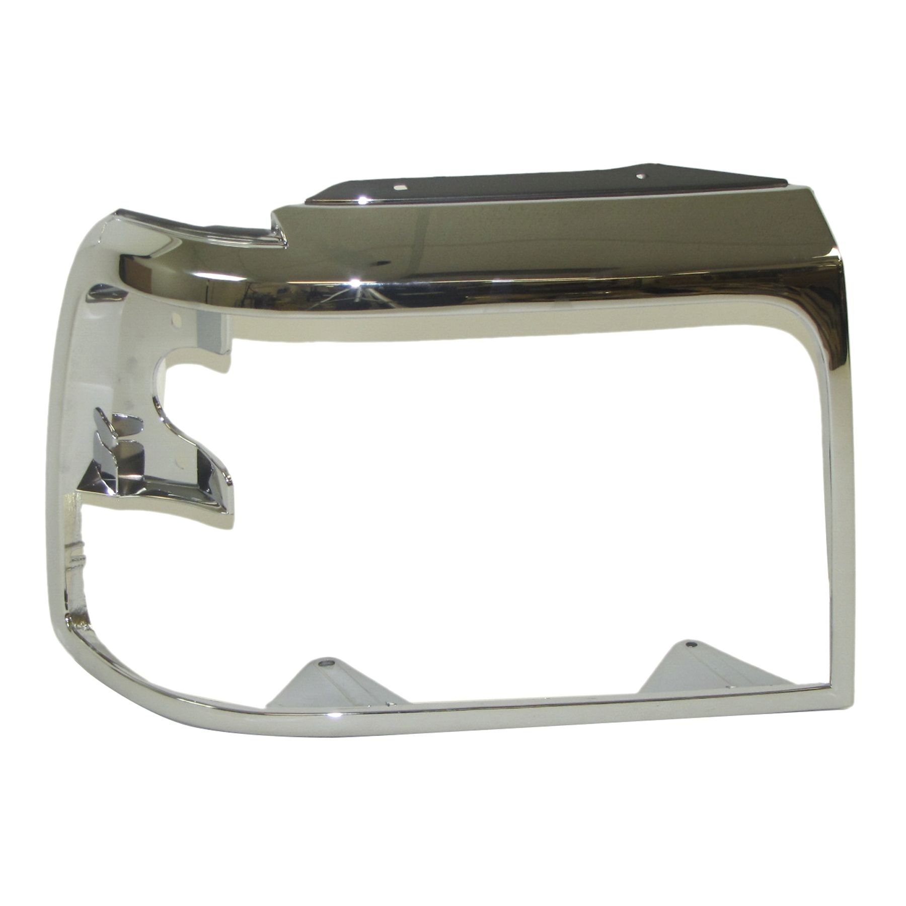 For 1995-1996 Bronco XLT Sport Sport Utility Headlight Door Bezel Chrome Right