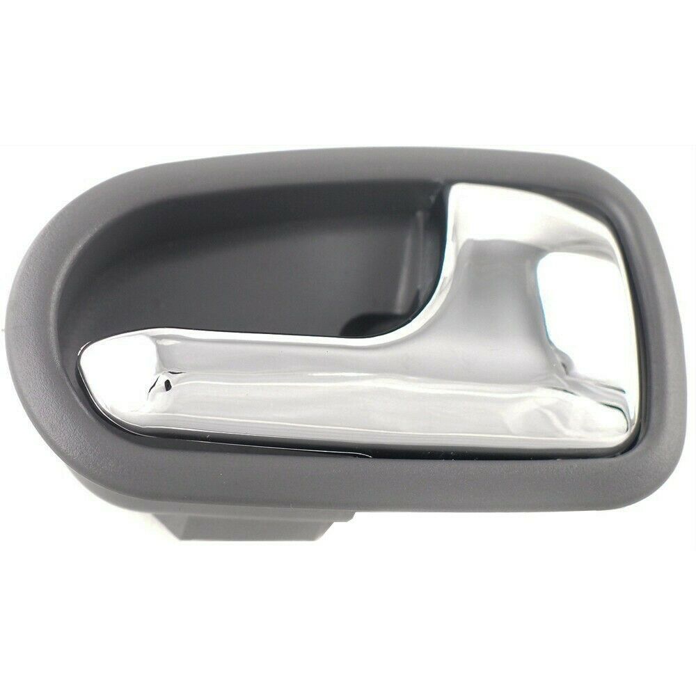 Inner Interior Inside Chrome & Gray Door Handle Pair Set For Mazda 626 Protege