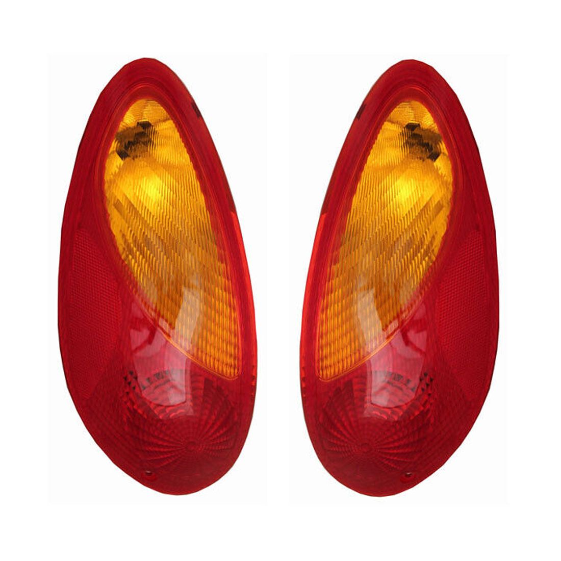 For 01-05 PT Cruiser Taillight Taillamp Rear Brake Light Lamp Assembly Set Pair