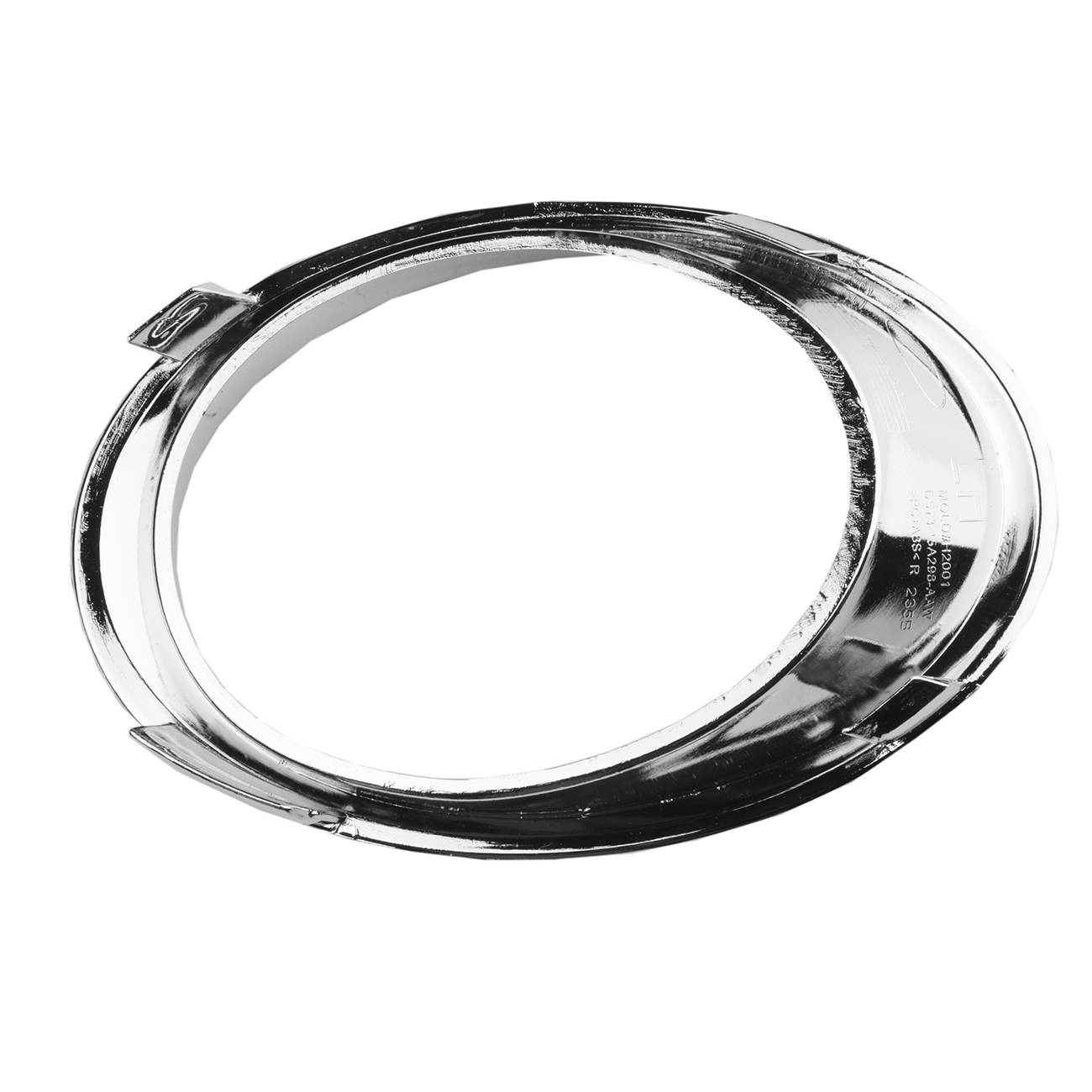 10 Sets Of - Front Left Chrome Fog Light Bezel Trim Ring For 13-16 Fusion Sedan