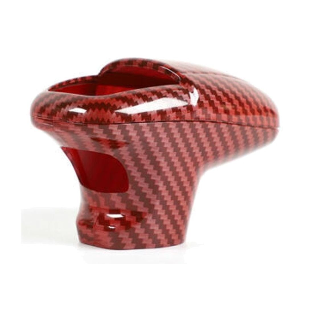 3* Red Carbon Fiber Gear Shift Knob Cover Trim For 2015-2020 Dodge Challenger M