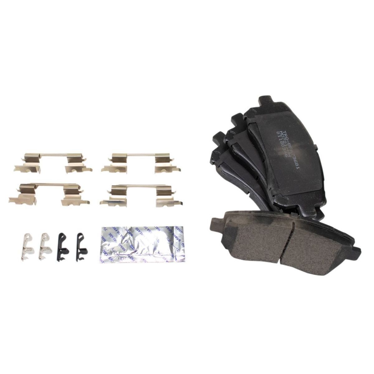 For 1998 Subaru Impreza RS Coupe Front & Rear Semi-Metallic Disc Brake Pad Kit