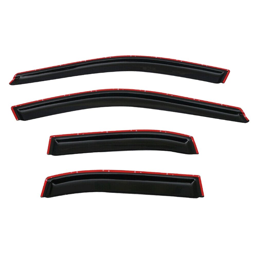 2 Sets Of - Fits 98-01 Nissan Altima Window Visors Acrylic Sun Guard Rain Deflector