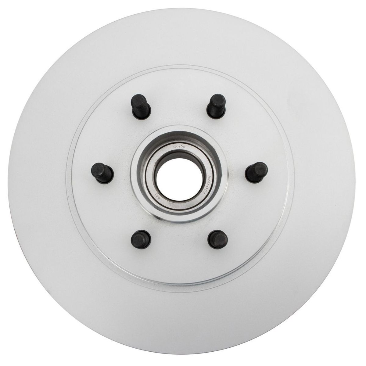 Front Premium Metallic Brake Pad & Coated Rotor Kit For 2004-2008 F-150 2WD