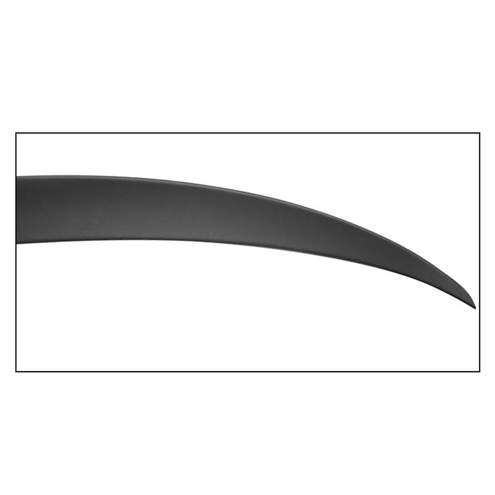 Fits 11-16 BMW 5-Series F10 4Dr 4-Door Unpainted ABS P Rear Trunk Spoiler Wing