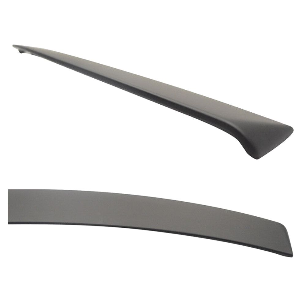 Fit 10-16 Benz W212 Sedan E-Class L Style Rear Roof Spoiler Wing ABS Matte Black