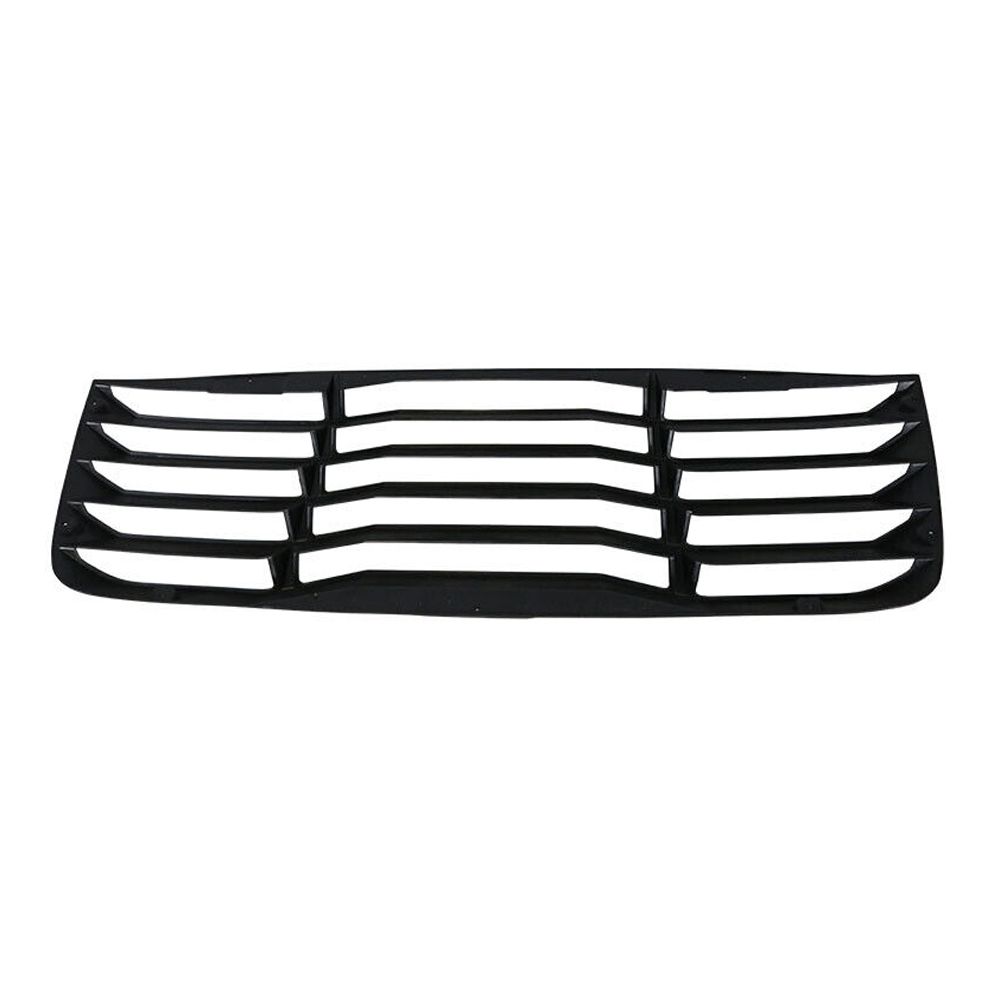 For Dodge 08-23 Challenger Rear Window Louver Cover Sun Visor Shade Matte Black