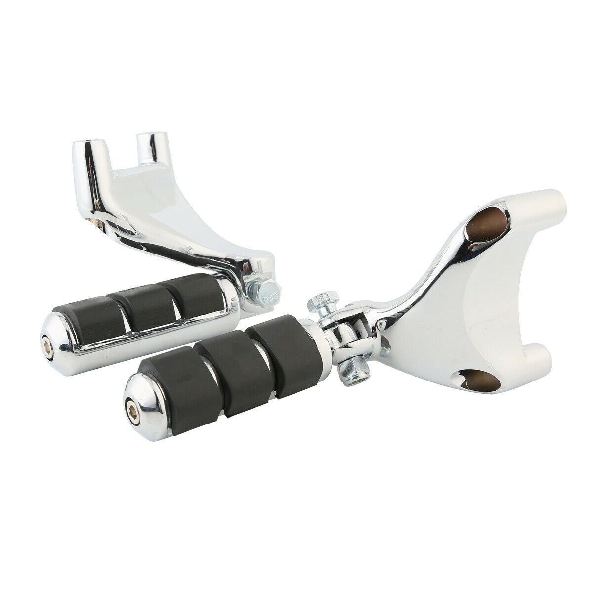 Chrome Rear Passenger Footpeg Pegs Mount For 2004-2013 Harley-Davidson