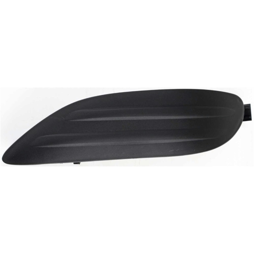 Fog Light Cover Set For Toyota 05-08 Corolla Left & Right Black Plastic 2Pc