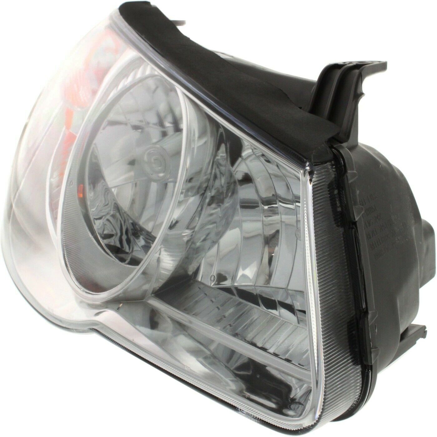 2X LH&RH Headlight 07-09 Elantra Sedan 09 Elantra Hatchback Clear Lens With Bulb