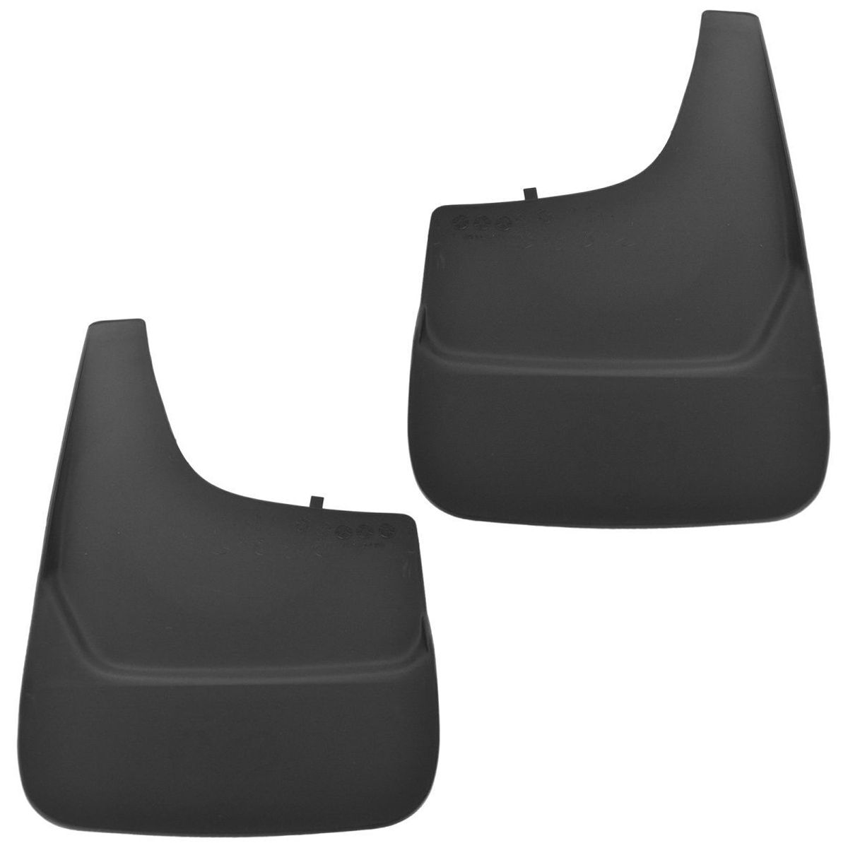 Flat Splash Guard Mud Flap LH Front Or Rear Set Of 2 For Dodge Ram