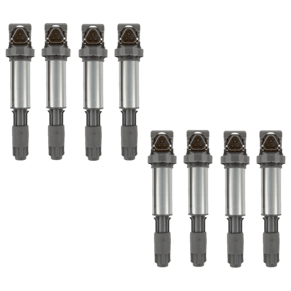 Set Of 8 Direct Ignition Coils For BMW E60 F07 F10 E63 E65 550i 650i 750i