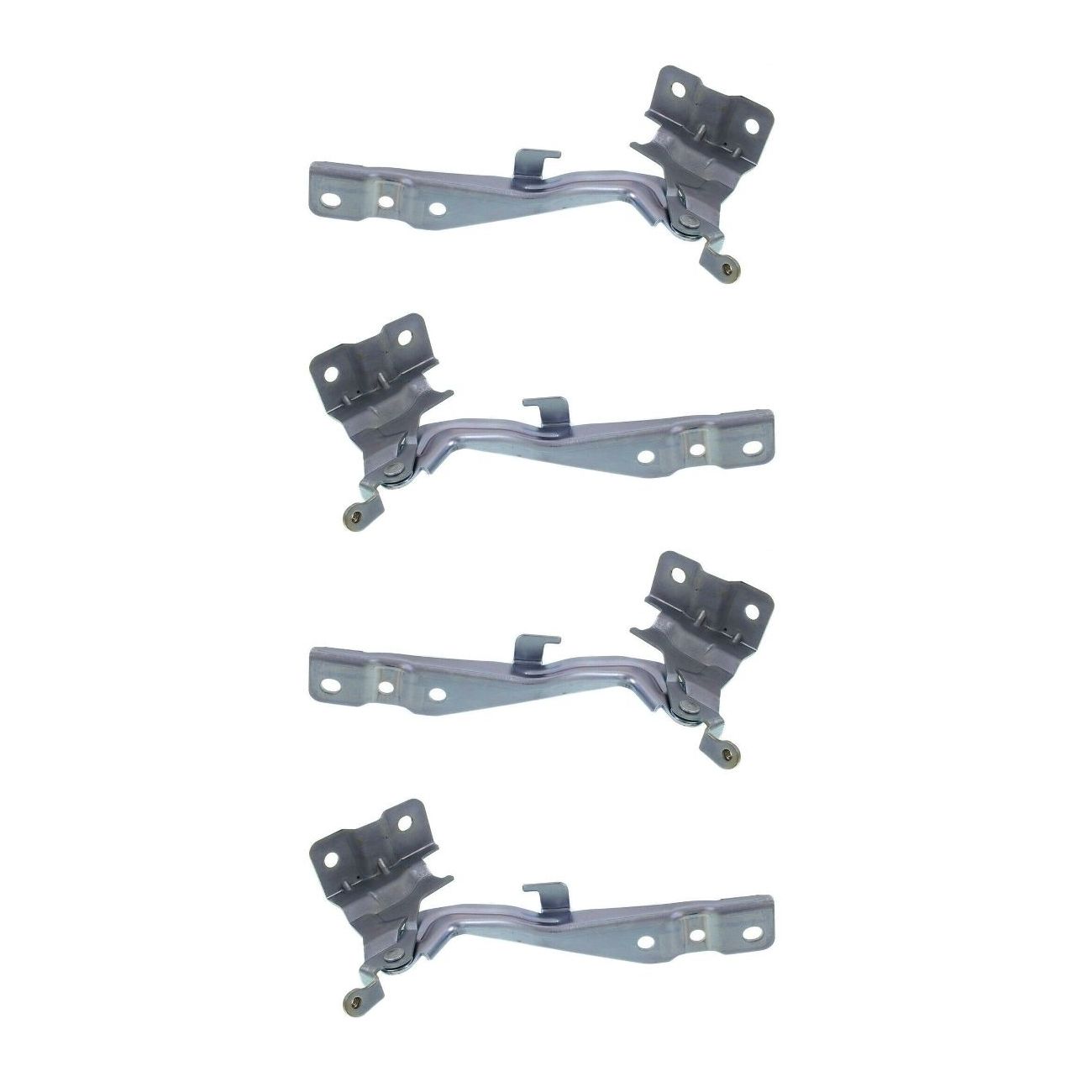 4 PCS - For Kia 11-13 Sorento Hood Hinges Set Driver & Passenger Side LH RH
