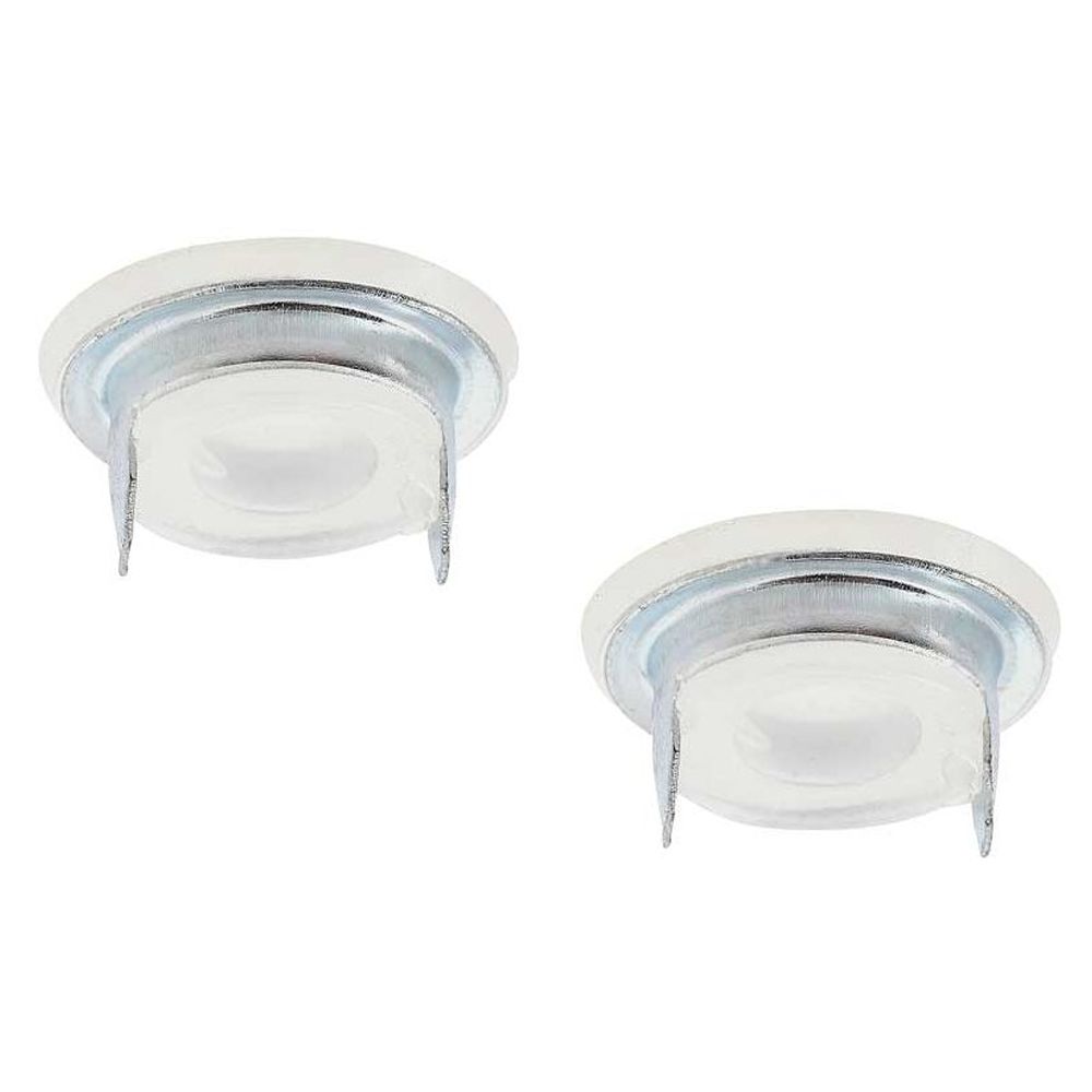 For 1965-1967 Impala Oldsmobile 1965-1967 98 Clear Door Lock Knob Ferrule Set