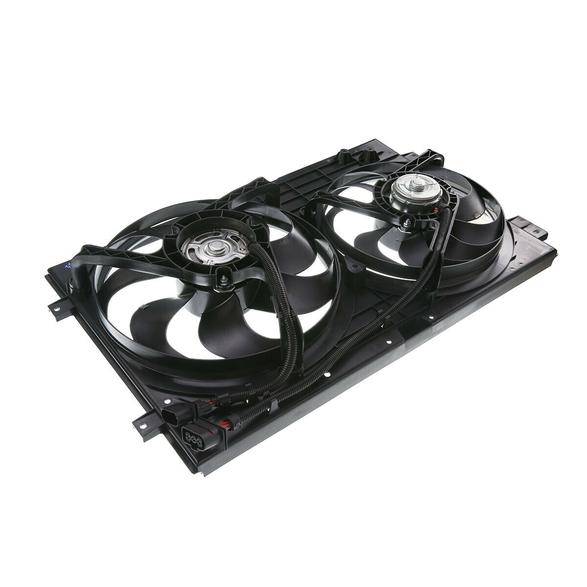 Radiator Cooling Fan Assembly W/ Motor For Clasico Golf Jetta Quattro TT